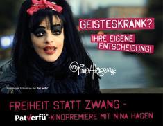 Nina Hagen für Freiheit statt Zwang