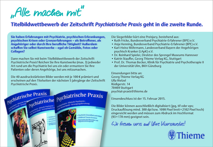 Neuer Titelbildwettbewerb
