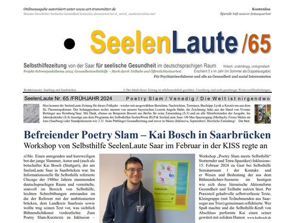 SeelenLaute-Zeitung 65/ print & online  